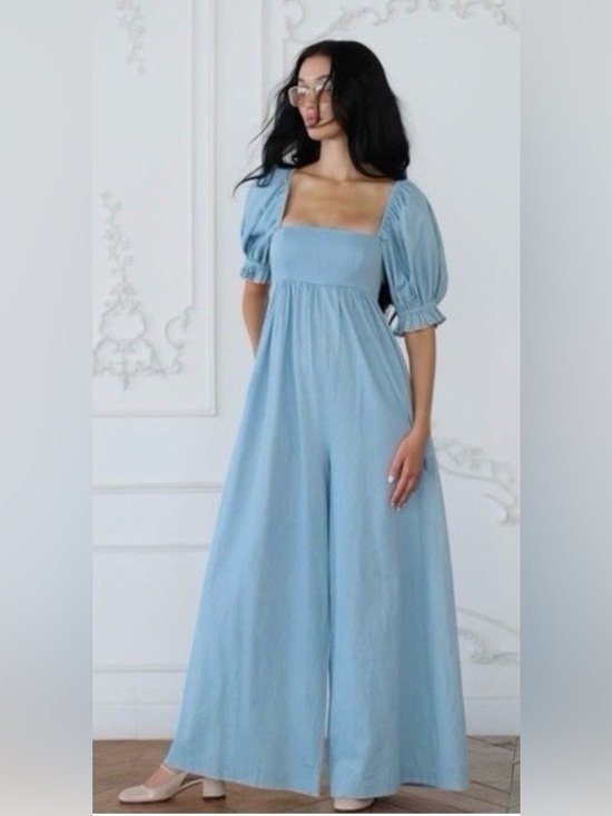 Selkie Pants - NWT Selkie bleached Hampton jumpsuit size M